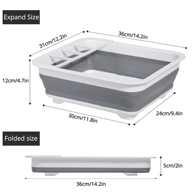 CAMPVENTURE™ - Collapsible Dish Drying Rack