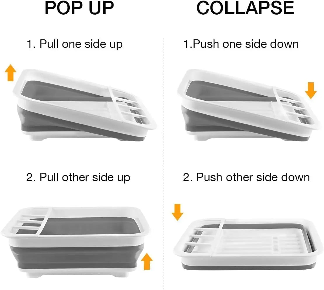 CAMPVENTURE™ - Collapsible Dish Drying Rack