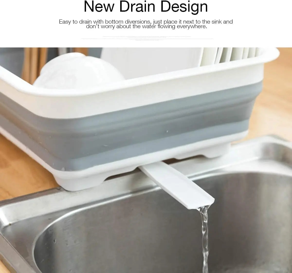 CAMPVENTURE™ - Collapsible Dish Drying Rack